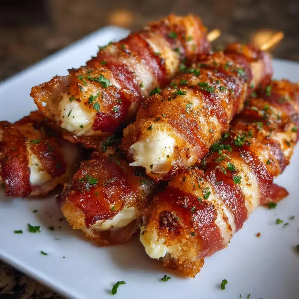 Bacon-Wrapped Mozzarella Sticks