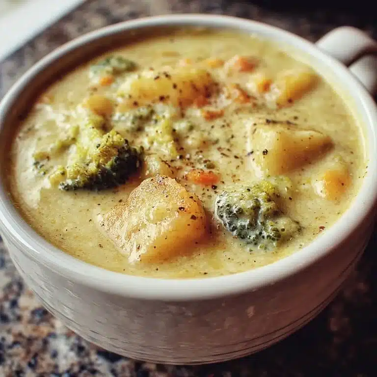 Broccoli Potato Cheese Soup Recipe 2 Broccoli Potato Cheese Soup Recipe