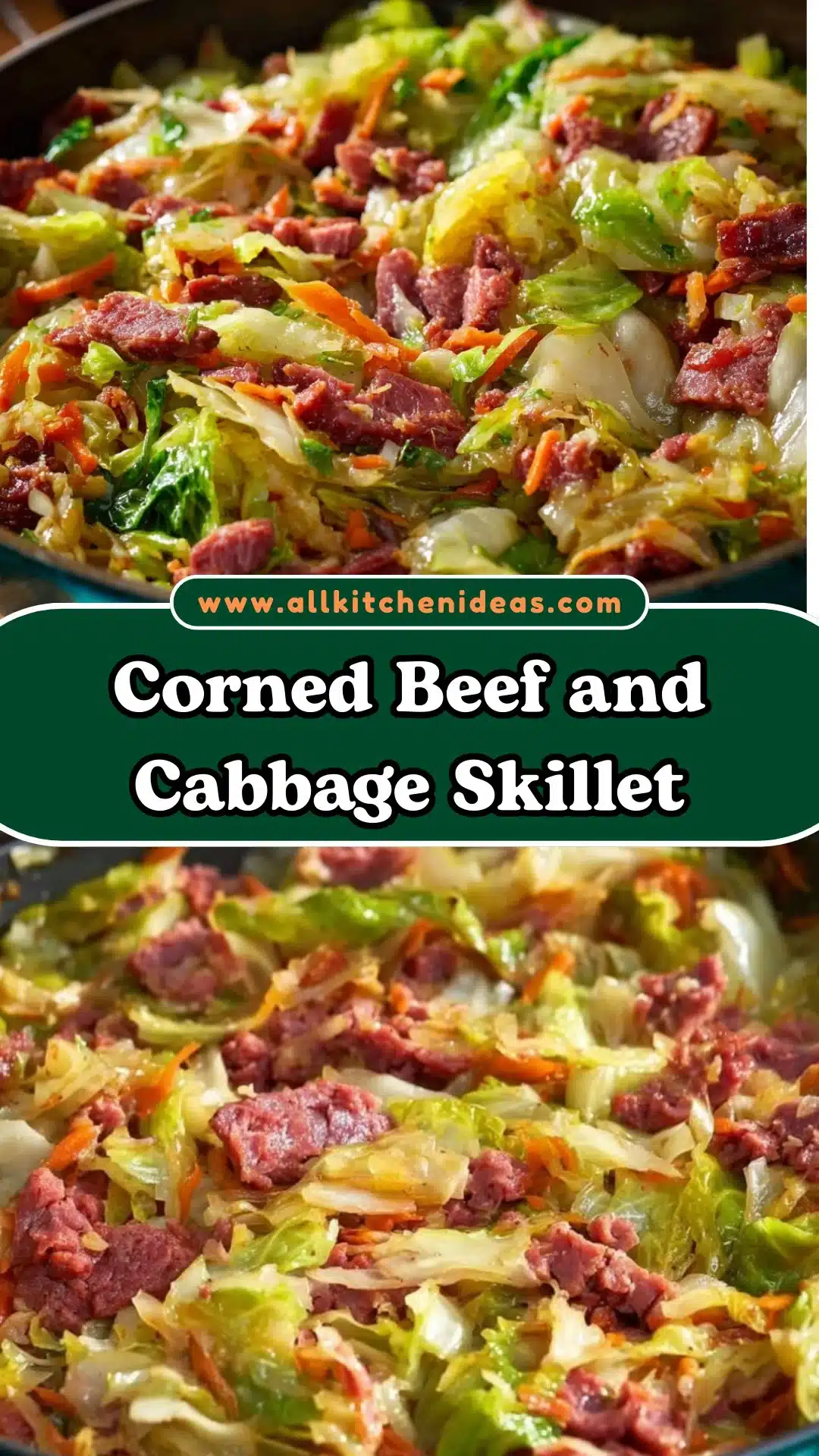 Corned Beef and Cabbage Skillet