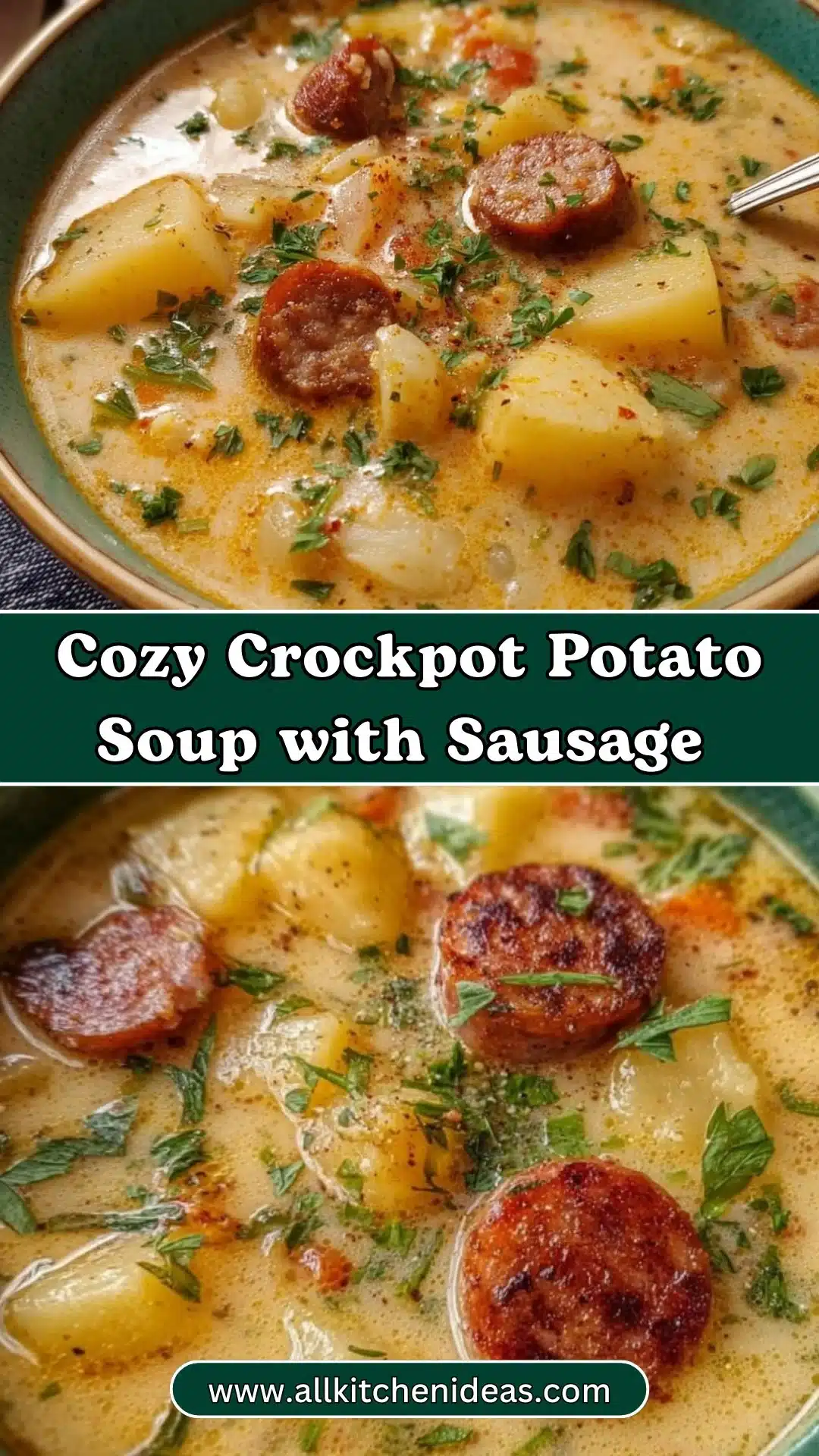 Cozy Crockpot Potato Soup with Sausage – Hearty and Delicious for Fall 2 Cozy Crockpot Potato Soup with Sausage – Hearty and Delicious for Fall