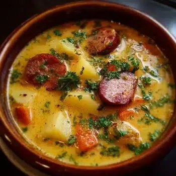Cozy Kielbasa Potato Soup