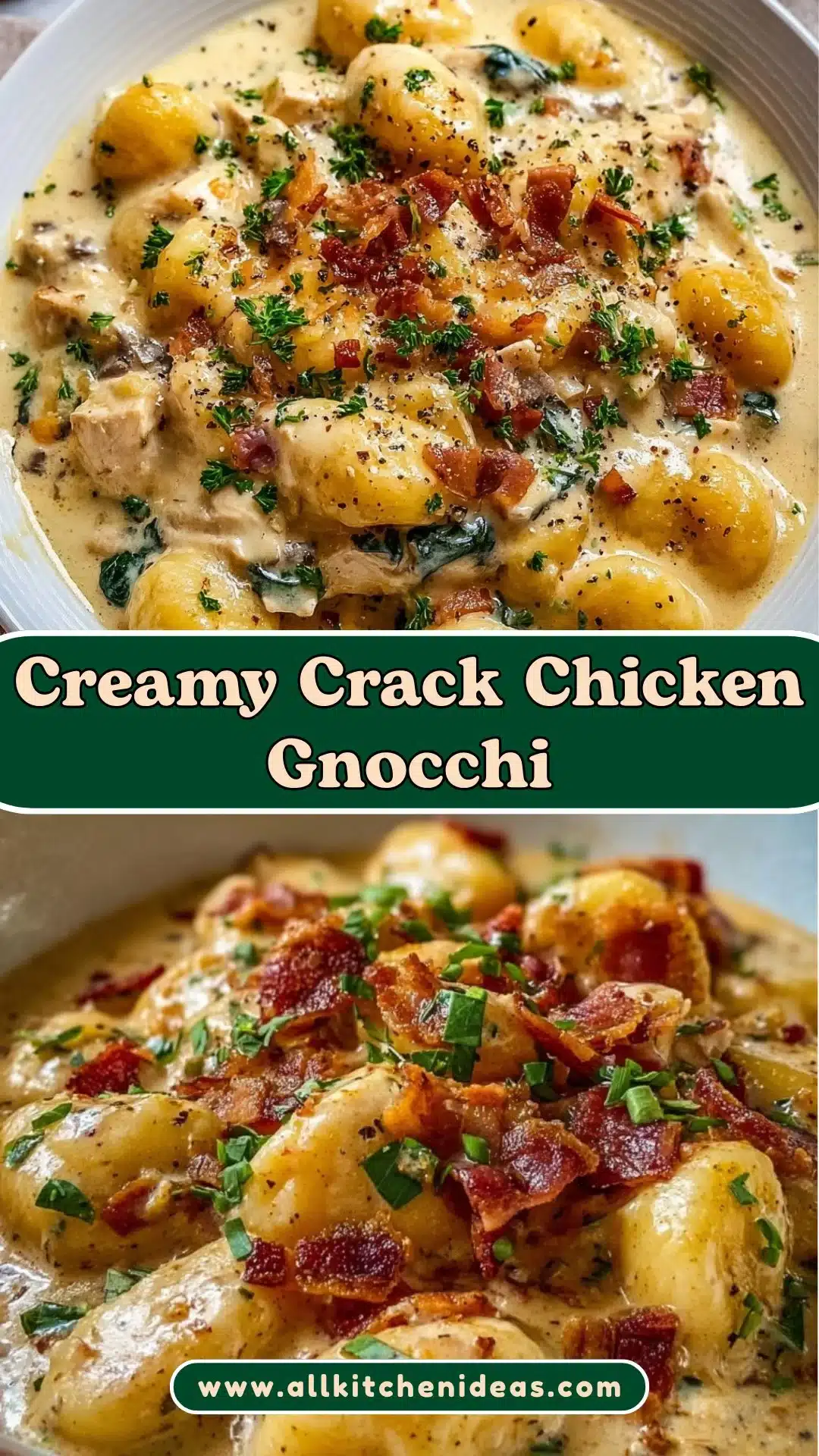 Creamy Crack Chicken Gnocchi: A Comforting and Flavorful Delight for Beginner Cooks