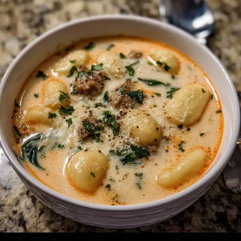 Creamy Garlic Gnocchi Soup 2 Creamy Garlic Gnocchi Soup