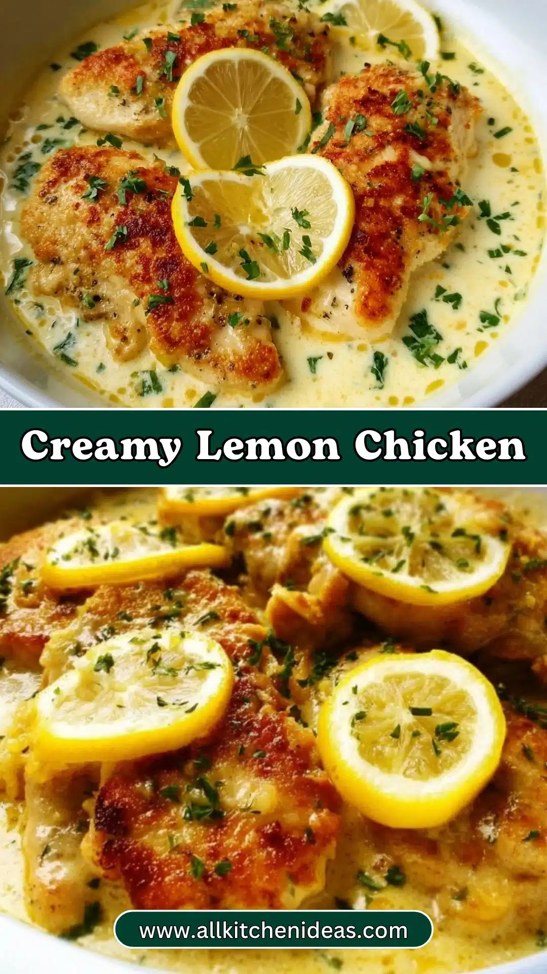 Creamy Lemon Chicken 2 Creamy Lemon Chicken