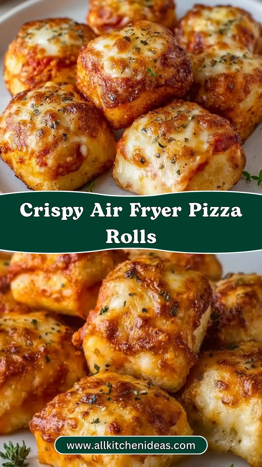 Crispy Air Fryer Pizza Rolls