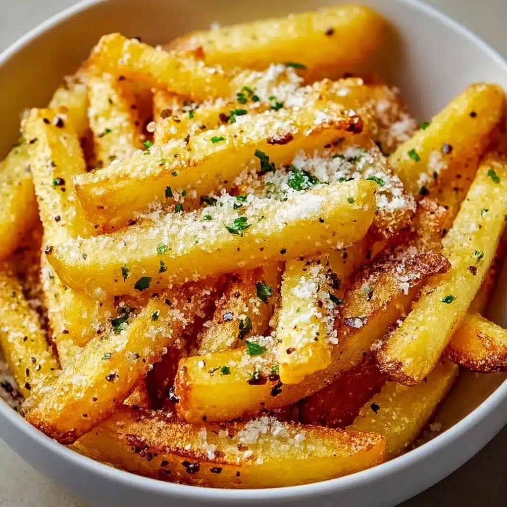 Crispy Baked Parmesan Garlic Fries That You’ll Crave