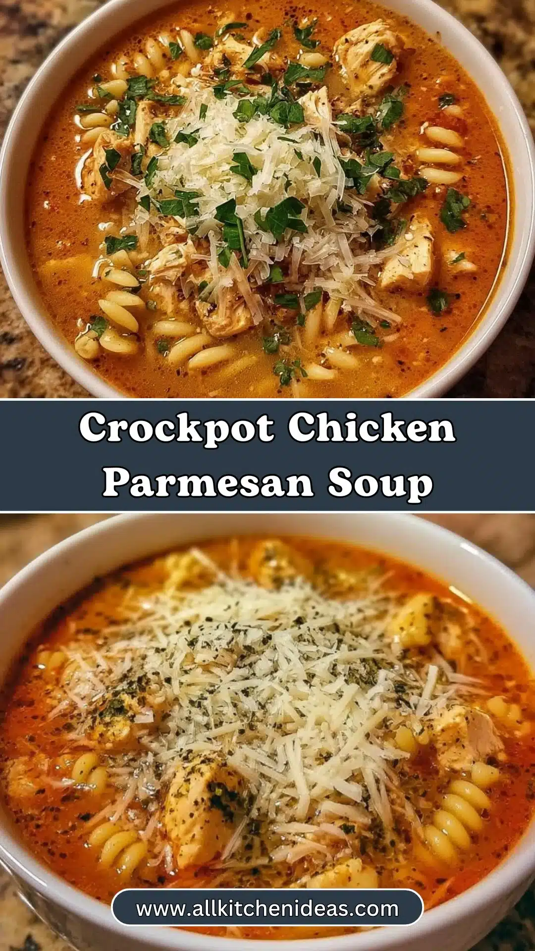 Crockpot Chicken Parmesan Soup 2 Crockpot Chicken Parmesan Soup