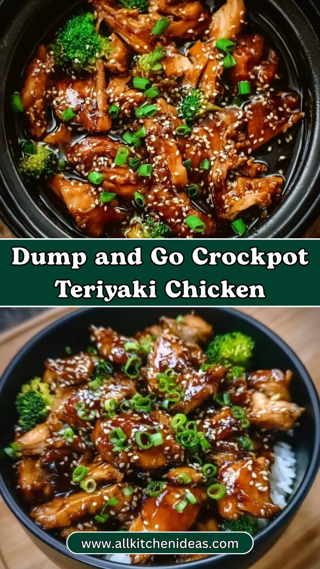 Dump and Go Crockpot Teriyaki Chicken