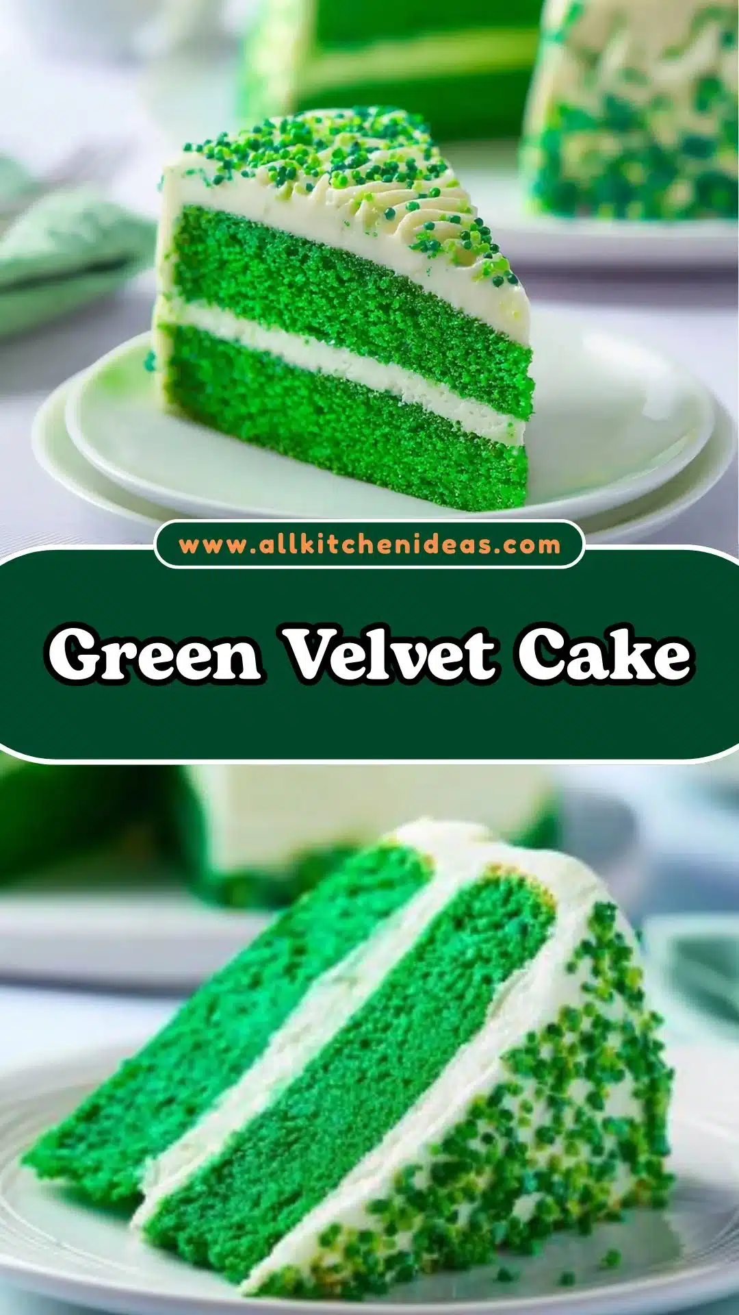 Green Velvet Cake