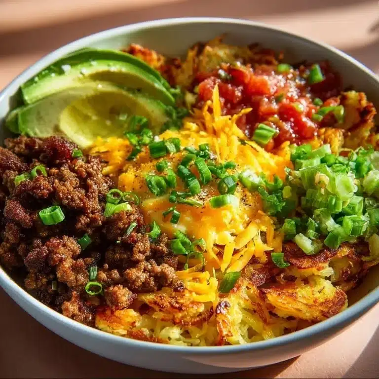 Hash Brown Breakfast Bowls
