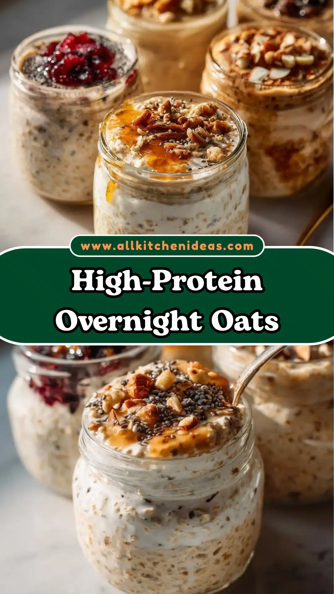 High-Protein Overnight Oats