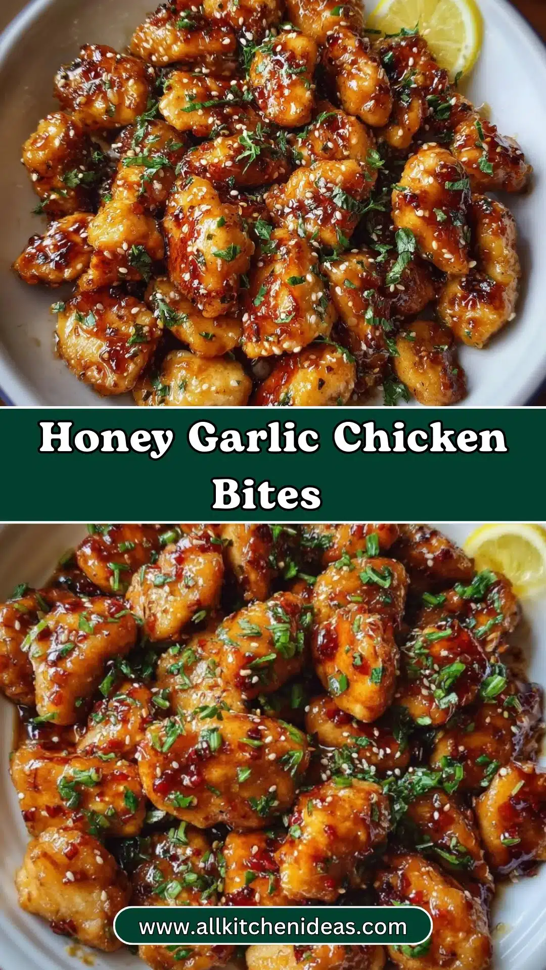 Honey Garlic Chicken Bites | Ultimate 25-Minute Dinner Delight 2 Honey Garlic Chicken Bites | Ultimate 25-Minute Dinner Delight