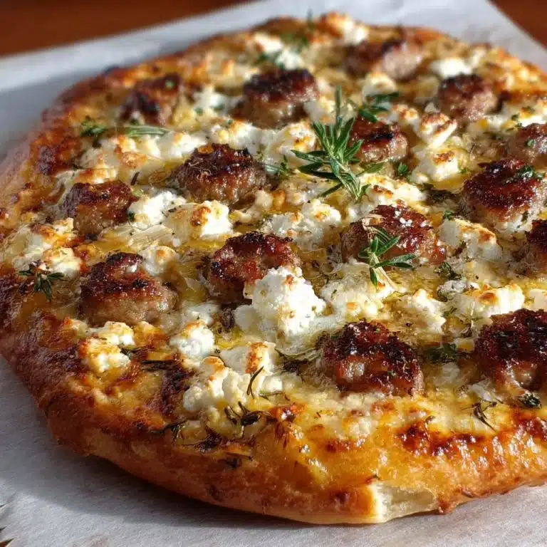 Hot Sausage Feta Honey Pizza – Easy Gourmet Pizza Recipe 2 Hot Sausage Feta Honey Pizza – Easy Gourmet Pizza Recipe