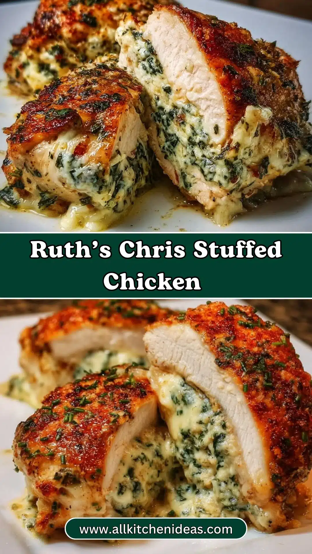 Irresistible Ruth’s Chris Stuffed Chicken Copycat Recipe Revealed! 2 Irresistible Ruth’s Chris Stuffed Chicken Copycat Recipe Revealed!