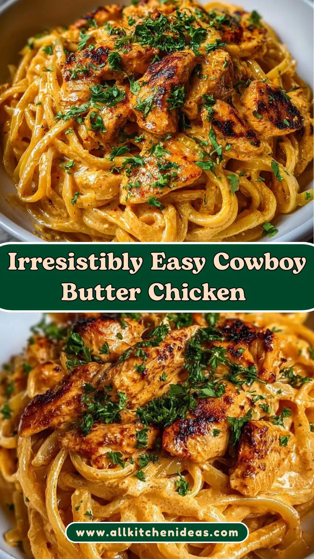 Irresistibly Easy Cowboy Butter Chicken Linguine in 30 Minutes