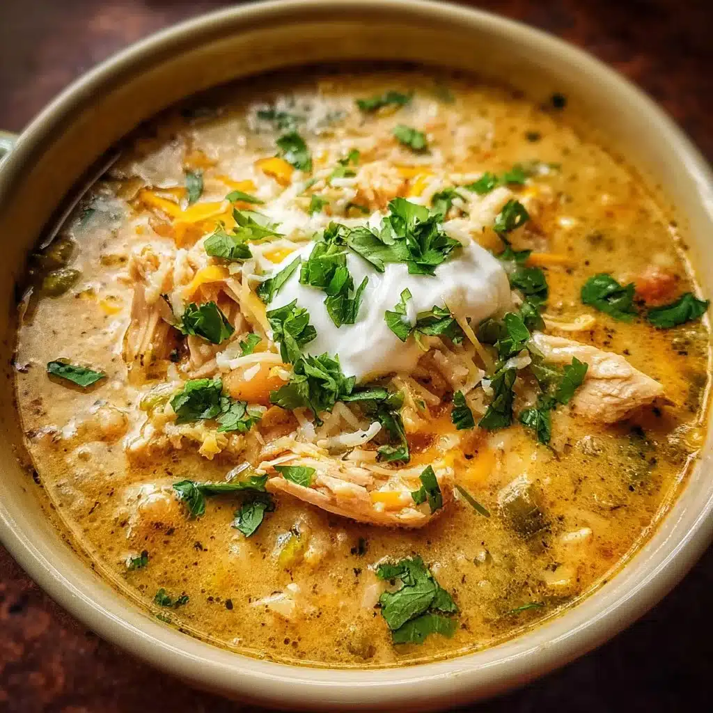 Keto White Chicken Chili