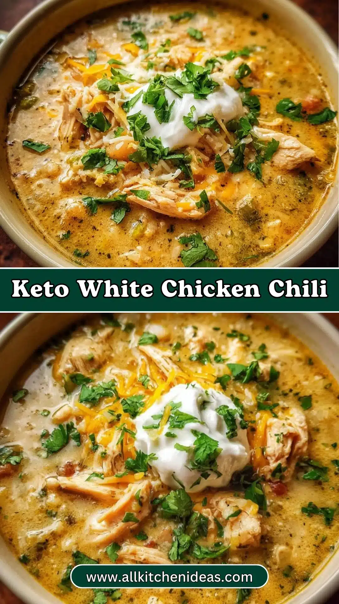 Keto White Chicken Chili 2 Keto White Chicken Chili