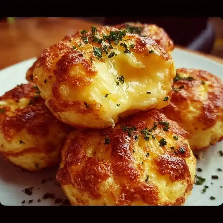 Mashed Potato Cheese Puffs