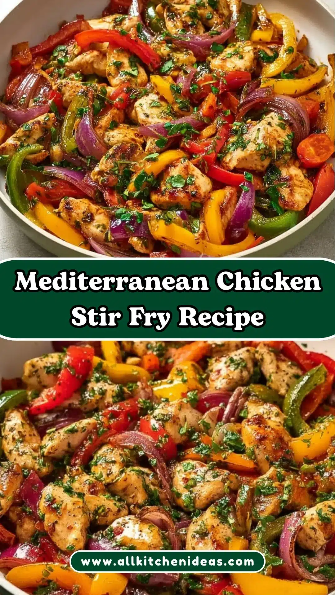 Mediterranean Chicken Stir Fry Recipe: Wholesome 30-Minute Delight