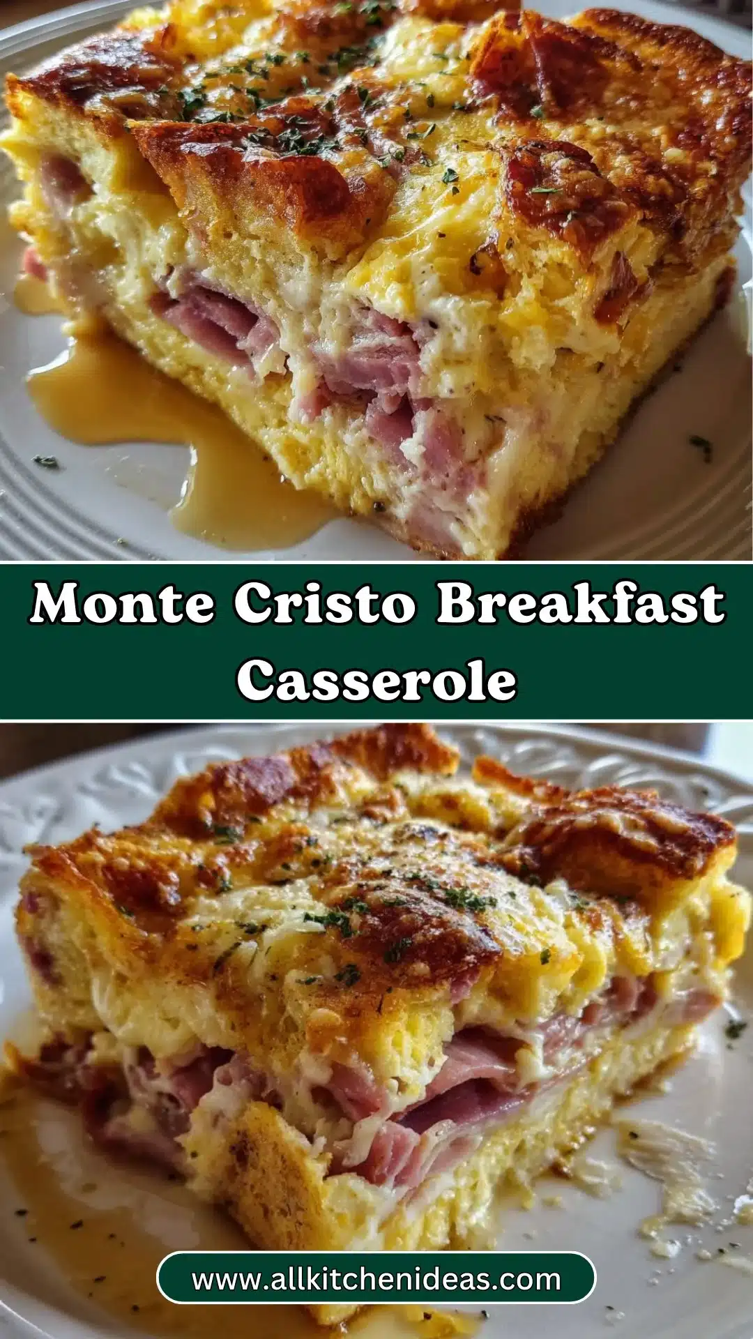 Monte Cristo Breakfast Casserole 2 Monte Cristo Breakfast Casserole
