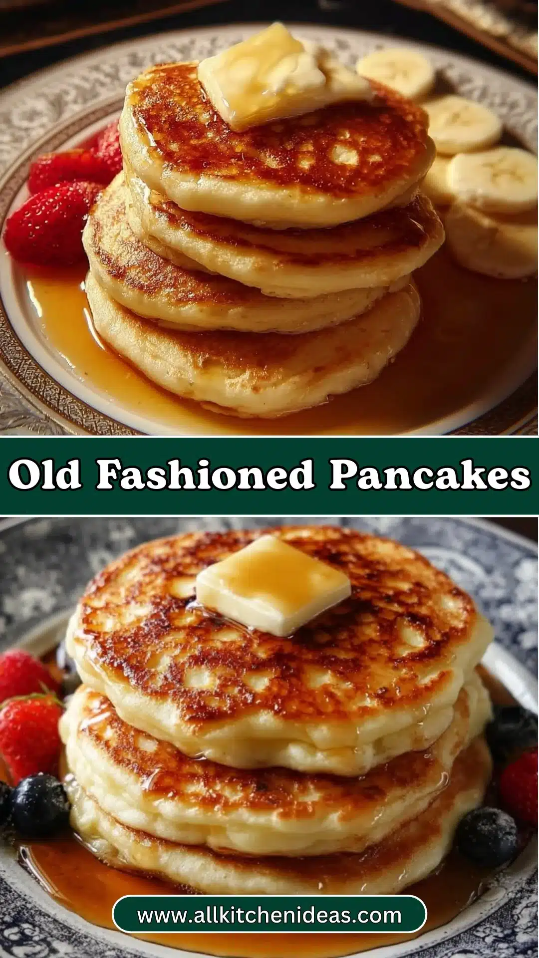 Old Fashioned Pancakes 2 Old Fashioned Pancakes