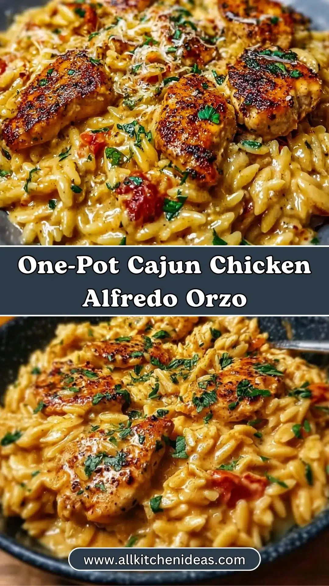 One-Pot Cajun Chicken Alfredo Orzo: Quick & Creamy Delight 2 One-Pot Cajun Chicken Alfredo Orzo: Quick & Creamy Delight
