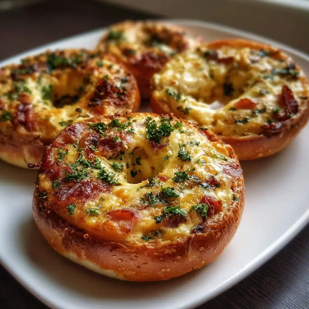 Quiche Stuffed Bagels