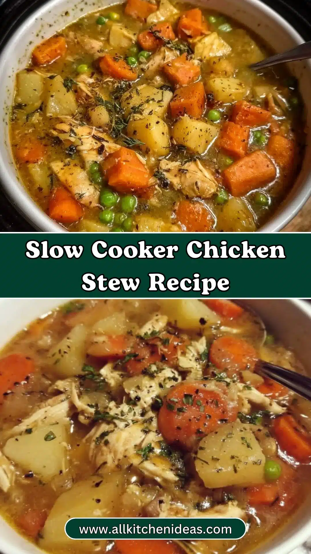 Slow Cooker Chicken Stew Recipe