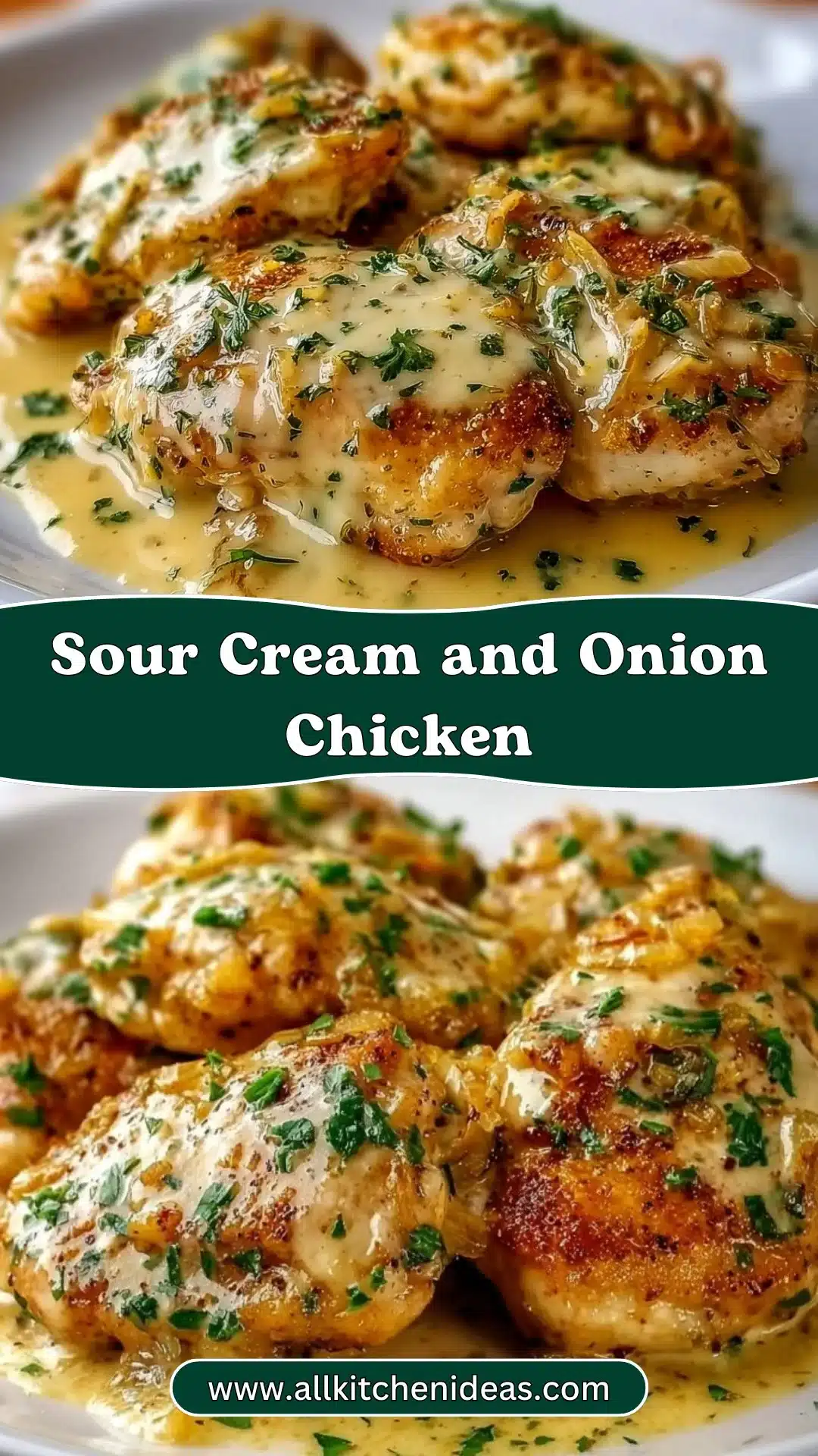 Sour Cream and Onion Chicken