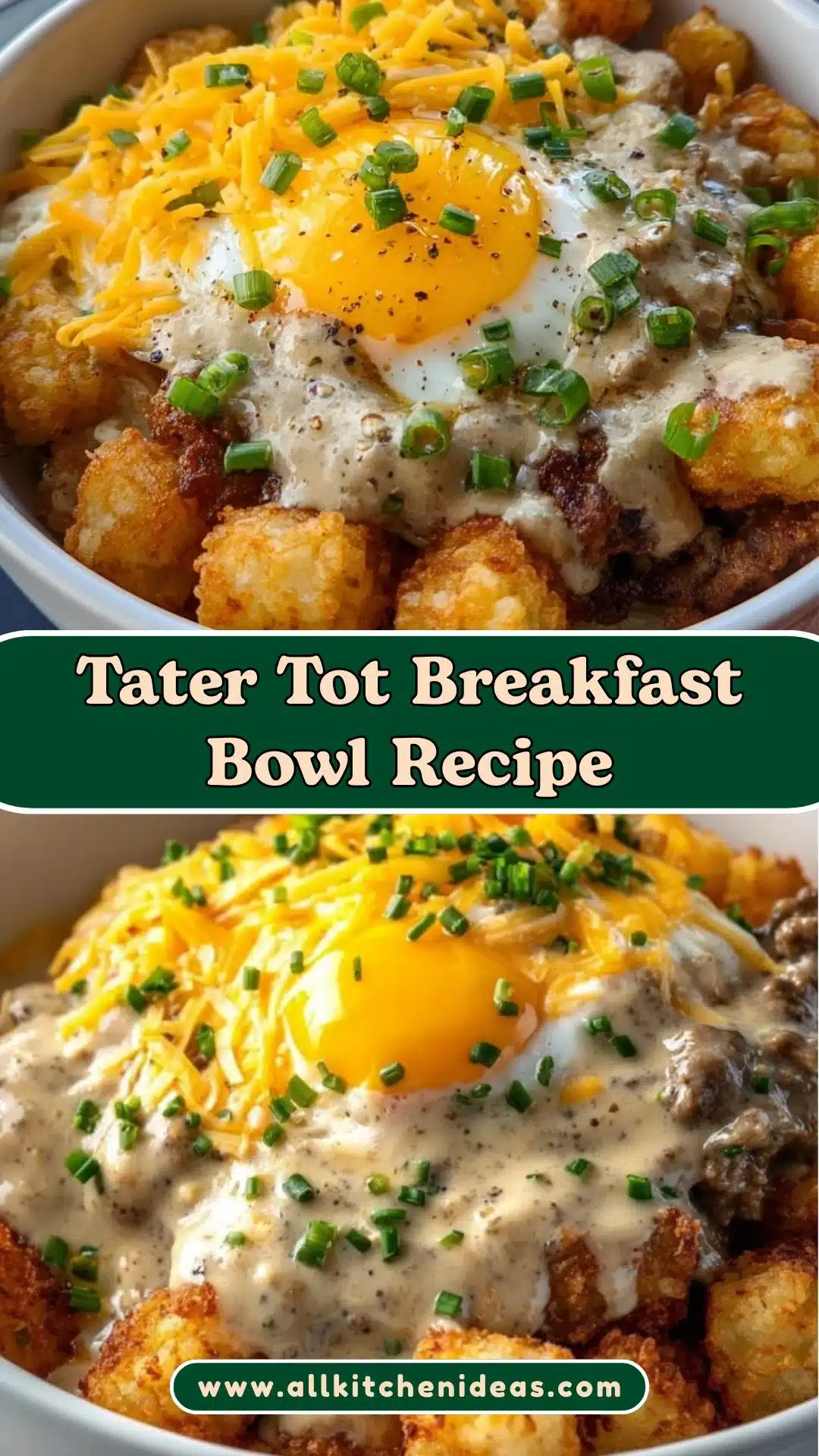 Tater Tot Breakfast Bowl Recipe