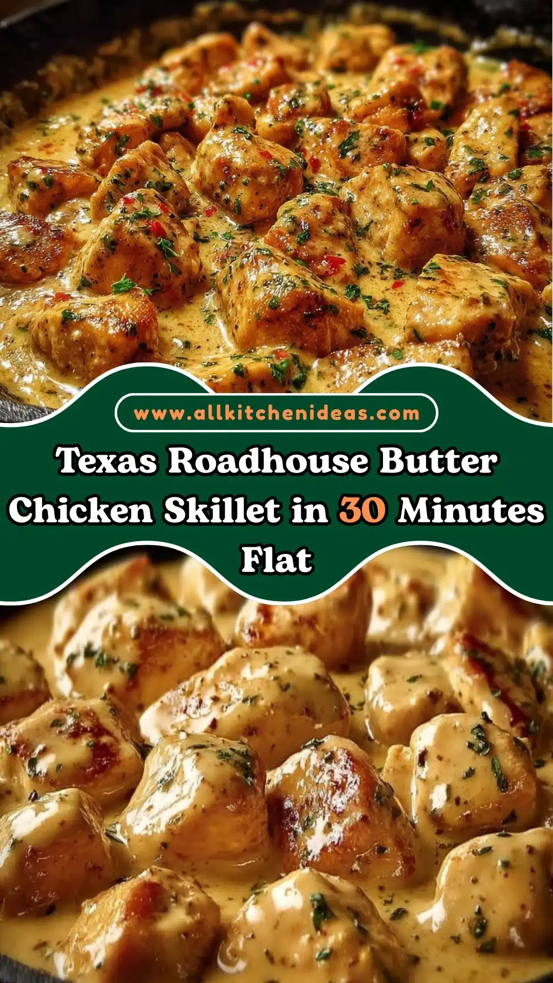 Texas Roadhouse Butter Chicken Skillet in 30 Minutes Flat