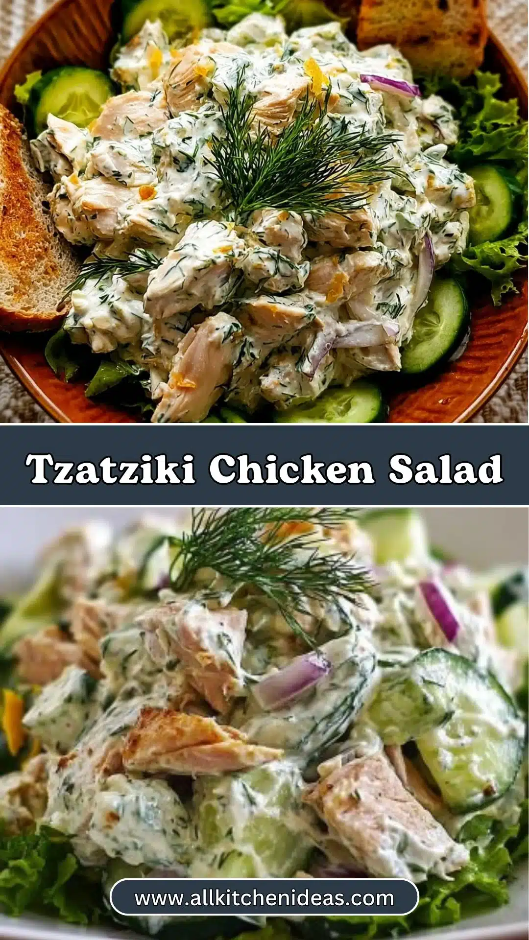 Tzatziki Chicken Salad 2 Tzatziki Chicken Salad