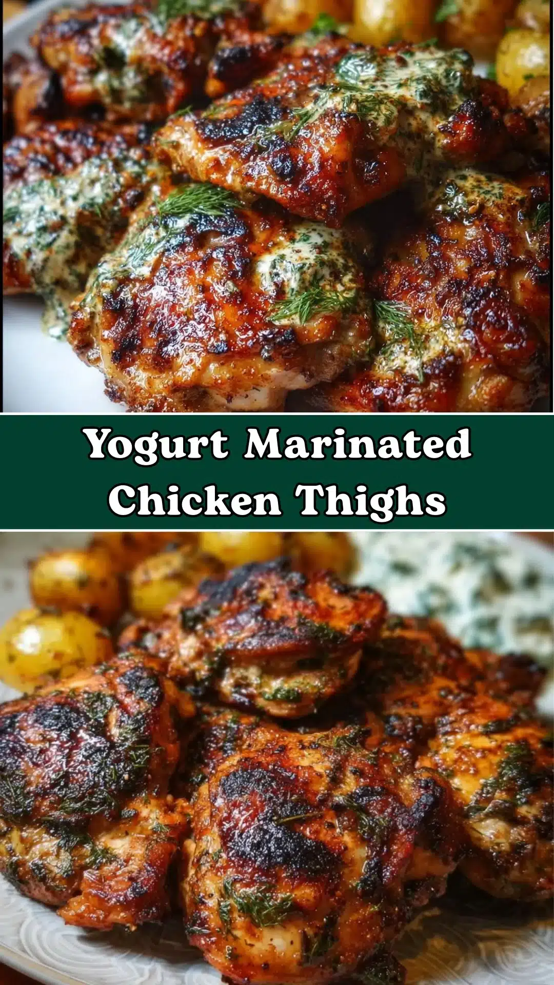 Yogurt Marinated Chicken Thighs 2 Yogurt Marinated Chicken Thighs