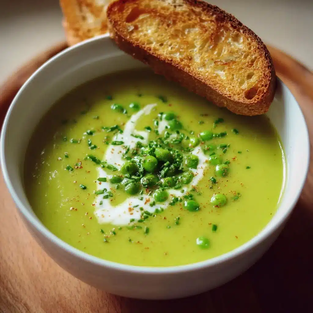 5-ingredient Vegan Pea Soup
