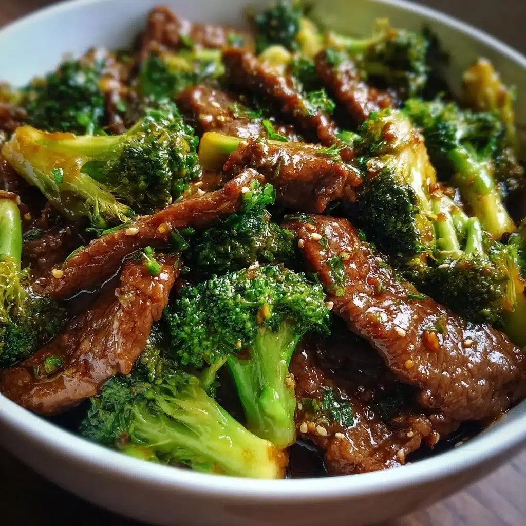 Delicious Beef and Broccoli stir-fry served with rice