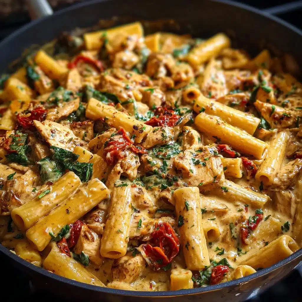 Best Tuscan Chicken Pasta