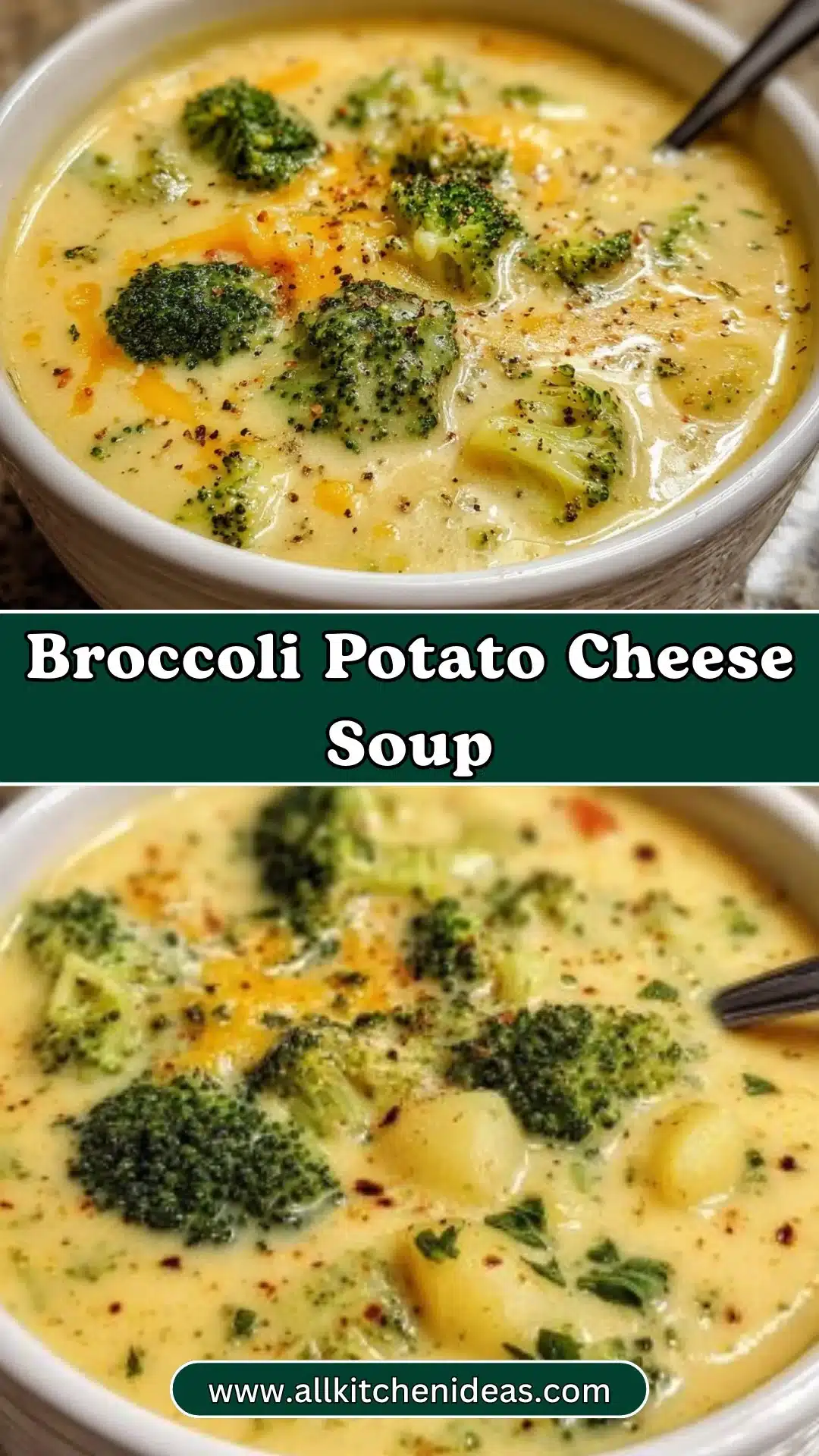 Broccoli Potato Cheese Soup 2 Broccoli Potato Cheese Soup
