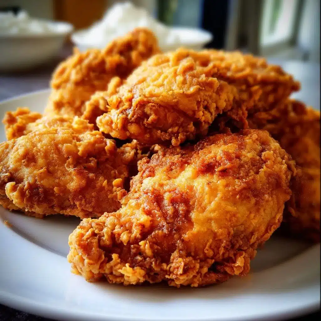 Delicious and crispy Chicken Fried Chicken served on a plate.