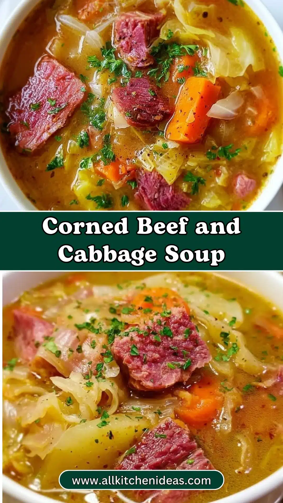 Corned Beef and Cabbage Soup 2 Corned Beef and Cabbage Soup
