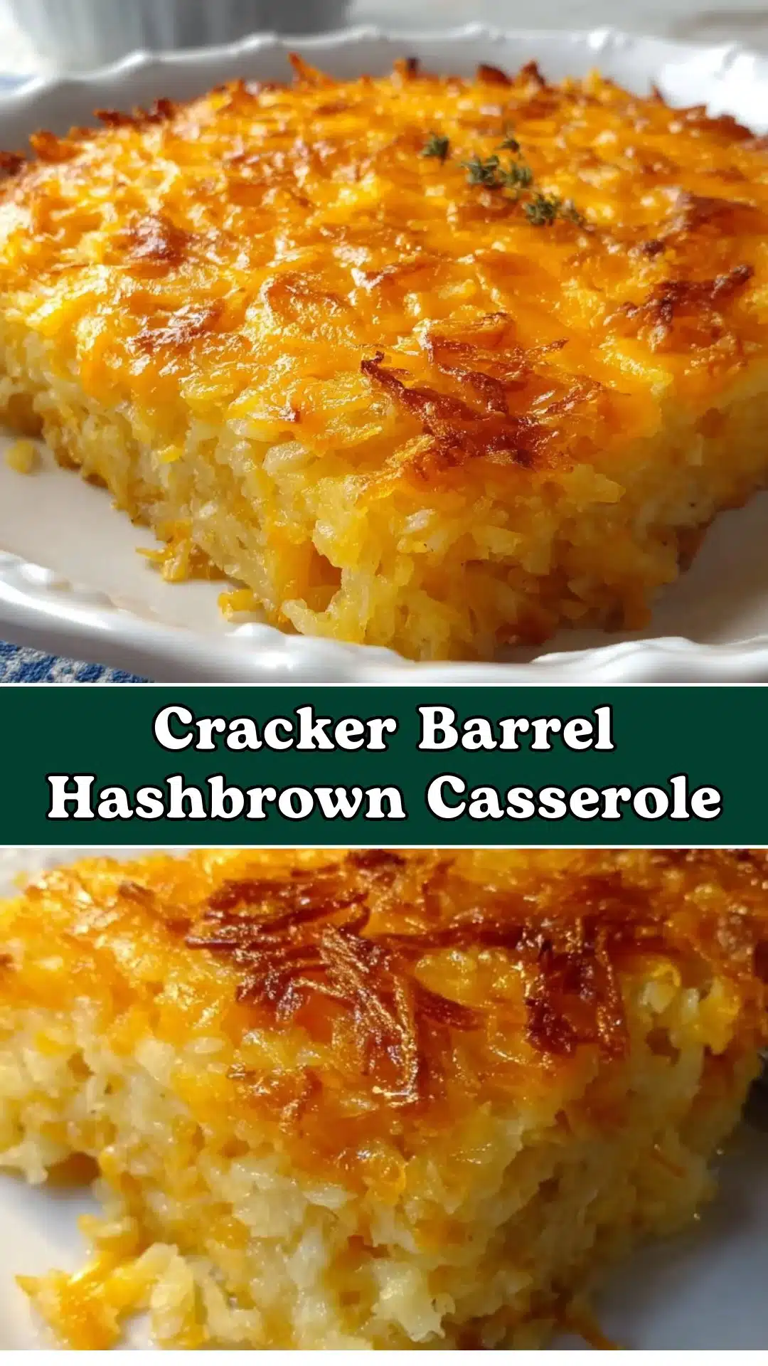 Cracker Barrel Hashbrown Casserole (Easy Copycat Recipe)