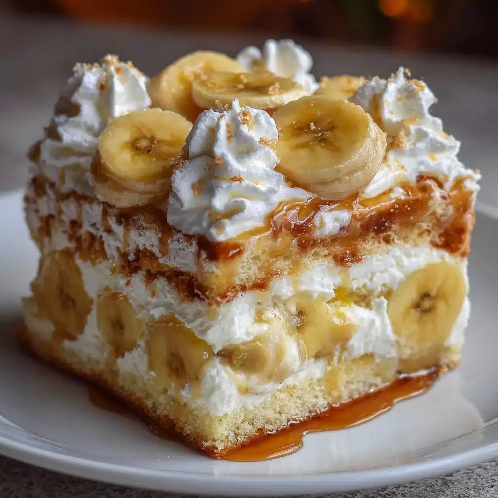 Creamy Banana Pudding Cake Recipe Easy Homemade with Fresh Banana Layers