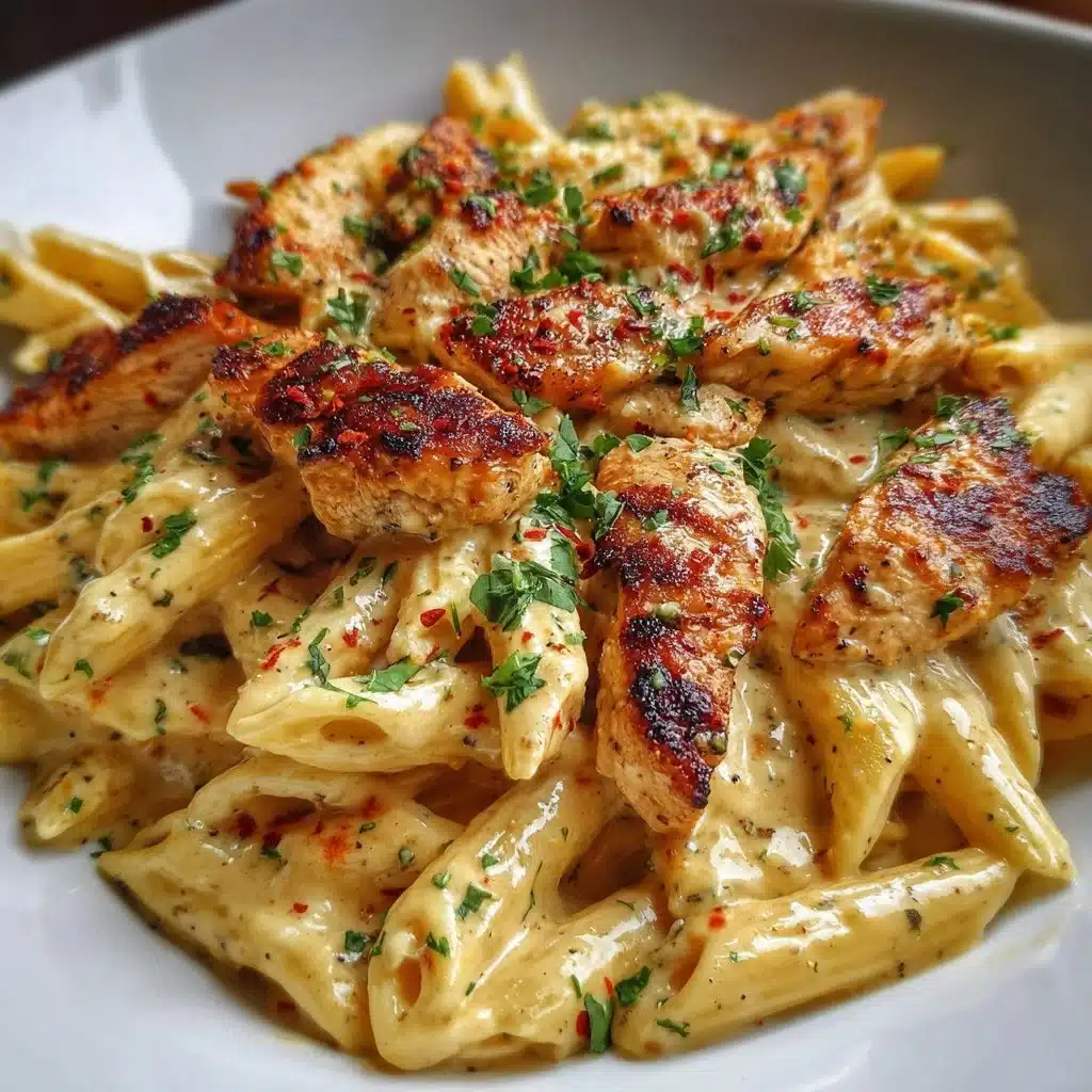 Creamy Cajun Chicken Penne Pasta