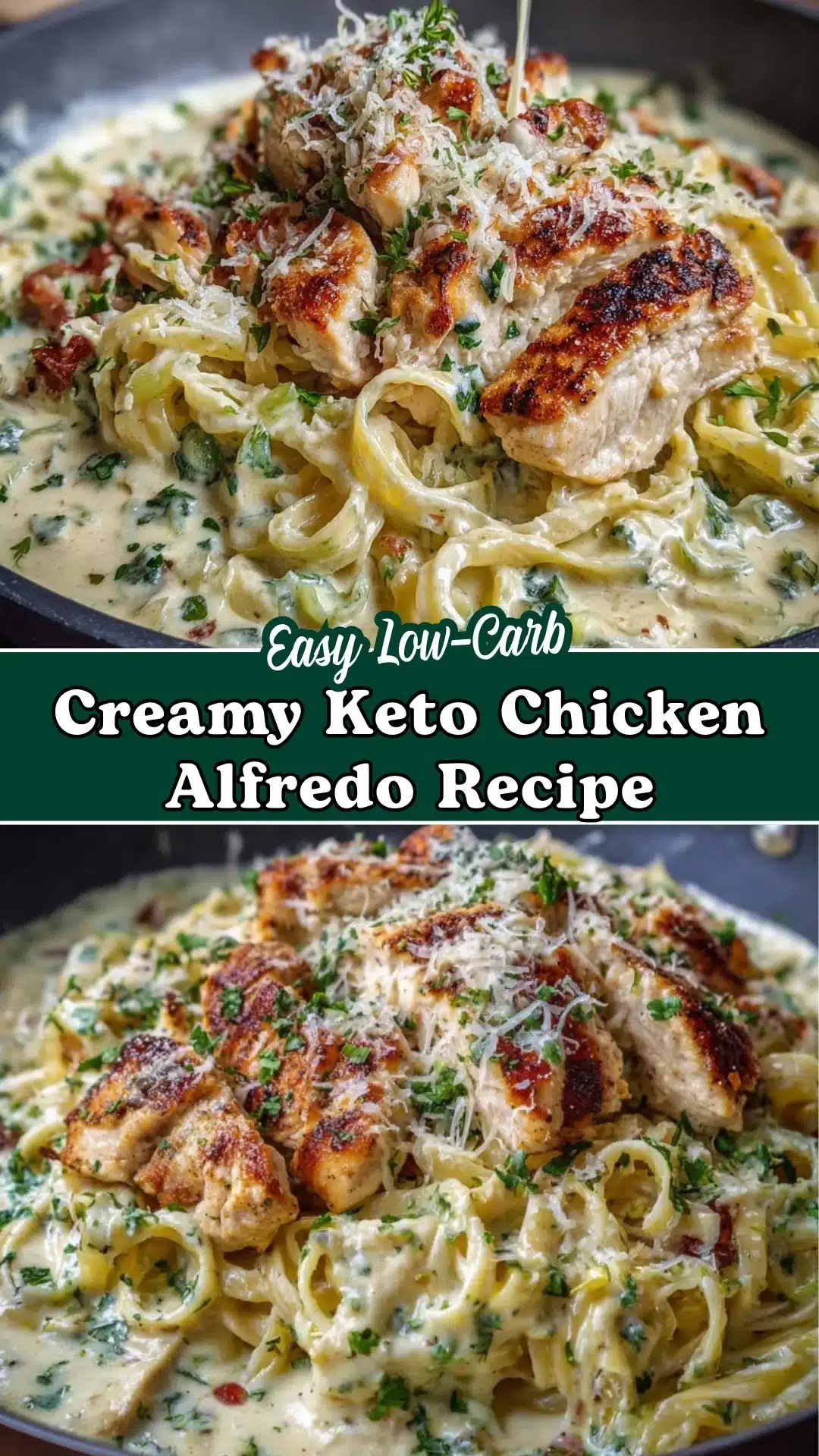 Creamy Keto Chicken Alfredo Recipe Easy Low-Carb Comfort Meal