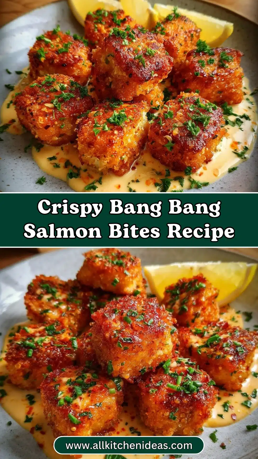 Crispy Bang Bang Salmon Bites Recipe 2 Crispy Bang Bang Salmon Bites Recipe