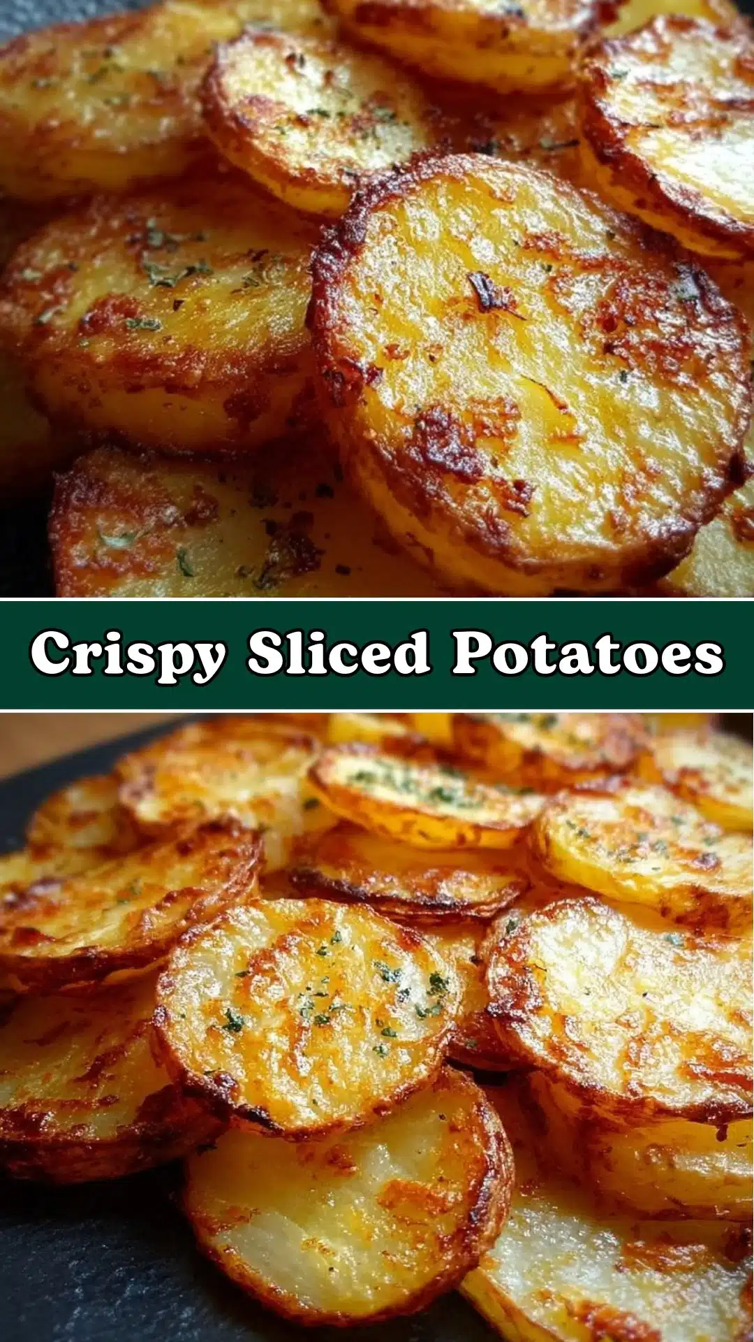 Crispy Sliced Potatoes