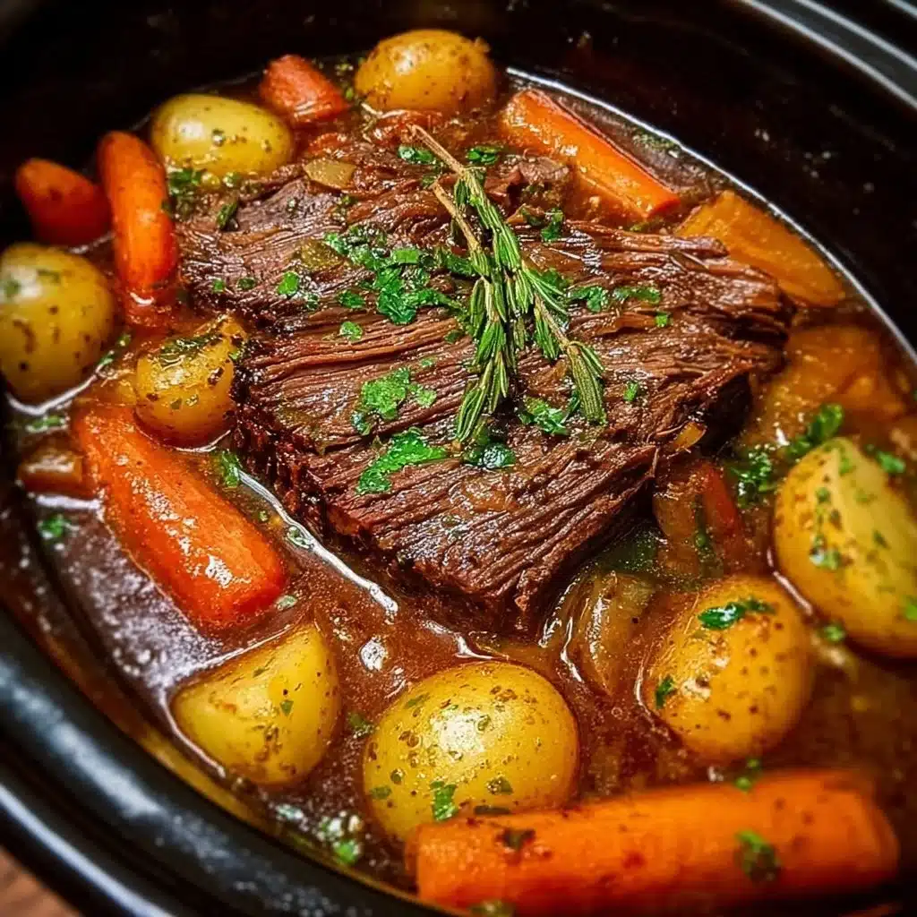 Crockpot Beef Pot Roast