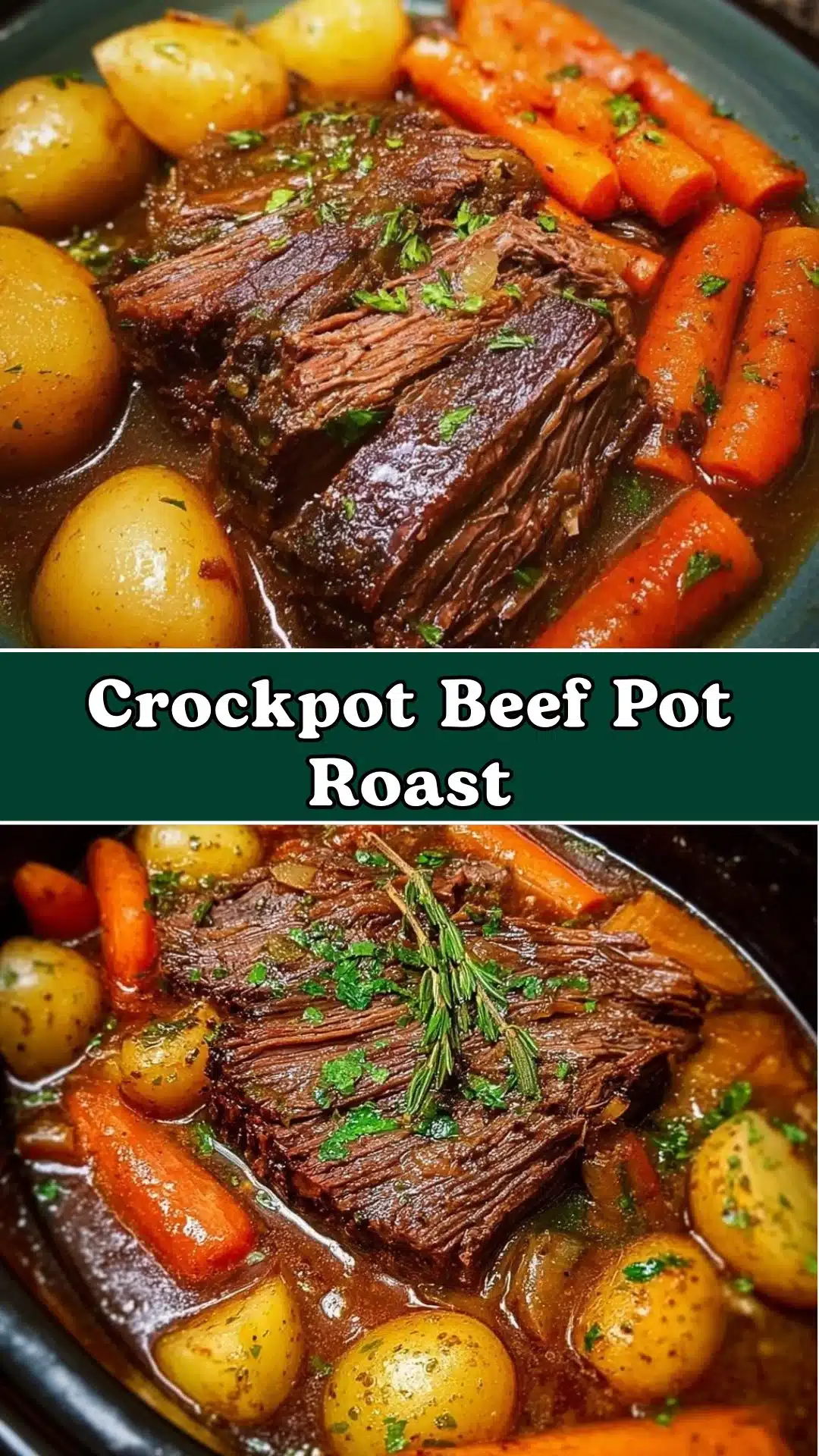 Crockpot Beef Pot Roast