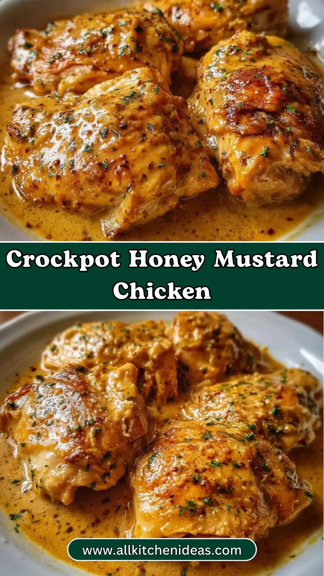 Crockpot Honey Mustard Chicken 2 Crockpot Honey Mustard Chicken