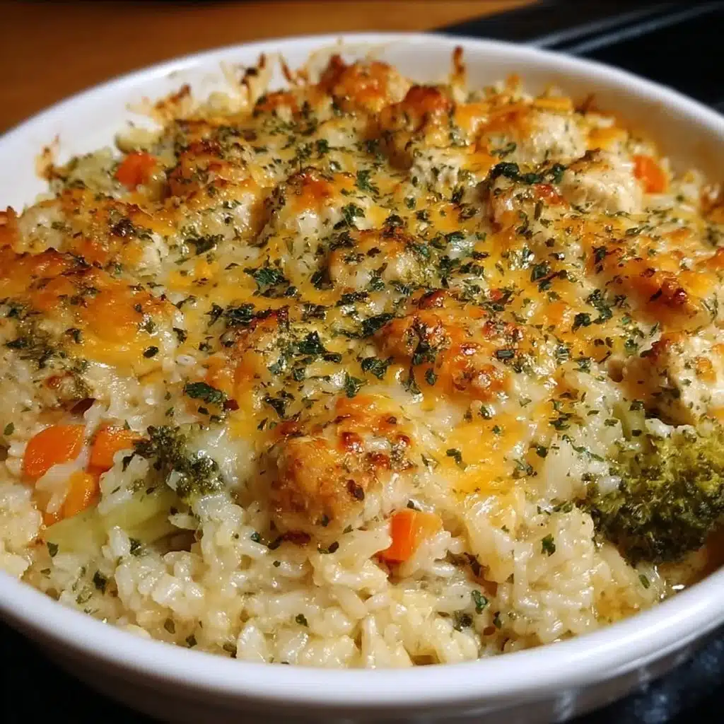 Easy Chicken and Rice Casserole