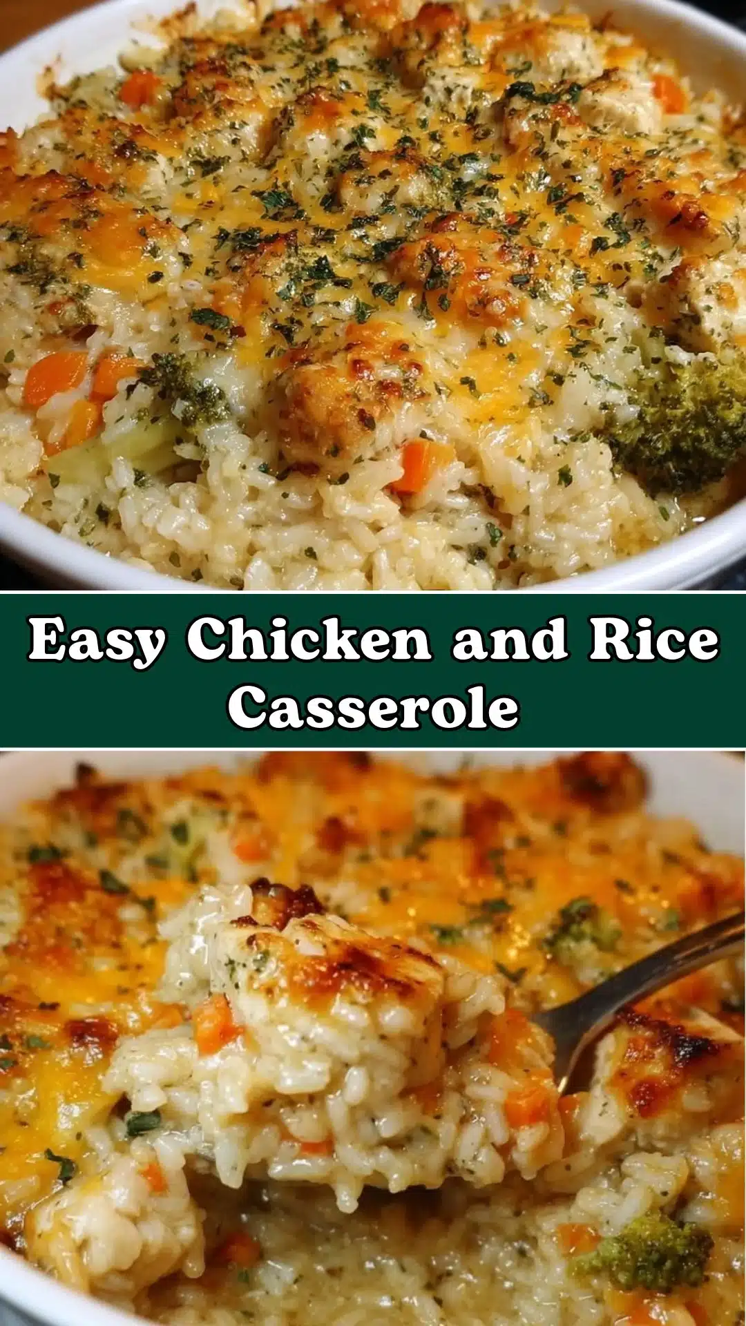 Easy Chicken and Rice Casserole